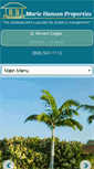 Mobile Screenshot of mariehansenproperties.com